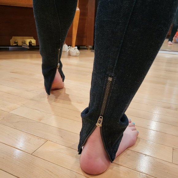 Rag&Bone Skinny Jeans with Side Zippers Size 25 - Picture 4 of 4